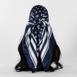 Plain Silk 90 Square Scarf Satin Headband For Muslim Woman Printed Hijabs Wraps Fashion Headscarf Casual Turban Female Bandbana