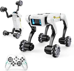 Intelligent AI RC Robot Dog Voice Dialogue APP Remote Control Programming Singing Dancing Machine Dog Kids Toys