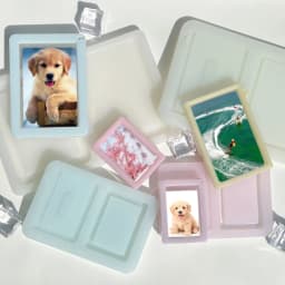 Photo Frame Decoration Silicone Mold Quicksand Mirror Epoxy Mold Resin Casting Pendant Mold Suitable for Diy Crafts