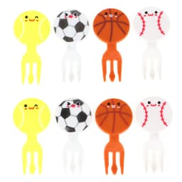 4/6/8/10PCS Unicorn Mini Food Fruit Fork Set Kid Cute Bento Box Decor Dessert Forks Cartoon Toothpick Cake Dessert Party Supply