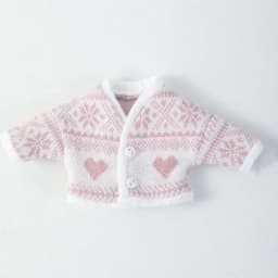 Obitsu 11 Doll Clothes Knitted Tops Snowflake Love Cardigan Cute Vest For OB11 Dolls Accessories Soft Coat For 1/12Bjd Dolls