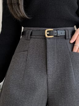 Duomofu Stylish Women's Casual Solid High Waist Wide Leg Shorts with Pocket Loose Woolen Suit Shorts Business Boot Shorts S-XL