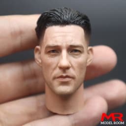 1/6 Scale Male Soldier Vasily Lebin Peiper Miller Egon Laina Head Sculpt Carving Model Fit 12'' Action Figure Body Dolls