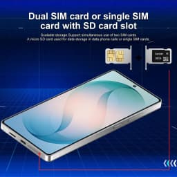 K-Touch Mobile Phones C26 Ultra 5G Dual SIM Smartphone Android 15 Cell Phone 7.3 Inch 16+48MP 22GB+2TB 7800mAh Face Unlocked Cellphones For Men Women
