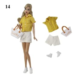 Fashion Multi-styles 11.5" Doll Coats Jeans 1/6 Doll Leather Pants Shorts Doll Trousers Casual Wears Kids Toys Clothes Accessory