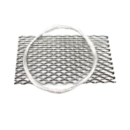 Electroplating Platinized Titanium Mesh Anodes Set for Jewelry Plating Rhodium Electrolysis