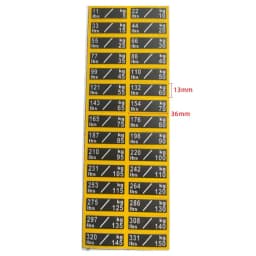 Weight Stickers Self-Adhesive Weight Stack Labels Gym Equipment Weight Plate Sticker Fitness Equipment Stickers