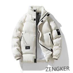 winter warm stand up collar men casual cotton clothes trendy outdoor sports bread clothes plus size 140kg 8xl