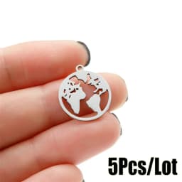 Sun Moon And Star Charm Bracelet Kit Making Supplies Diy Stainless Steel Necklace Pendant Jewelry Creation Trinket Decoration