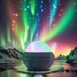 2025 New Northern Lights Starry Sky Projector Lamp LED Atmosphere Light Night Light for Room Party Decoration Children's Gifts