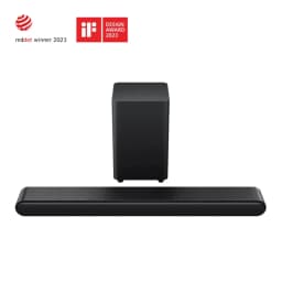 TCL S643WK 3.1 Sound Bar & Wireless Subwoofer, Roku TV Ready, S643W