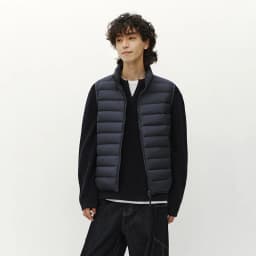 Semir Men Down Vest Water Repellent Lightweight Build 90 Percent Down Fill Stand Collar Solid Color Commuter Style 2026 Winter
