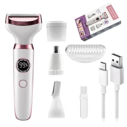 4 in 1 Lady Body Electric Trimmer Eyebrow Nose Women Facial Shaver Armpit Painless Female Trimming Tools For The Bikini Area