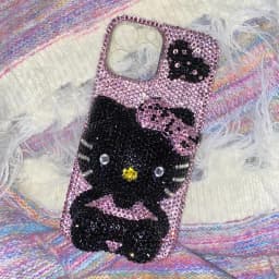 Rhinestone Bling Crystal Phone Case Chain for IPhone17 16 12 13 14 15Pro Max X Xs XR 7 8 Plus SE 2 3 10 Transparent Bumper Cover
