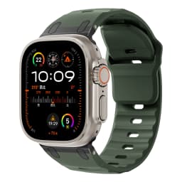 Sport Silicone Strap for Apple watch ultra 2 band 49mm Stainless Steel correa bracelet iwatch Series 9 8 7 6 5 SE 45mm 44mm 42mm