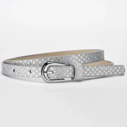 90cm Shiny Fish Scales Patterns Belts for Children Shimmering Powder PU Belts Girls Students Beautiful Belts Apparel Accessories