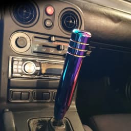 18cm Car Universal Gear Shift Knob Gear Stick Lever Shifter Knob Handle Aluminum Extended Gear Shifter Gear Head Knob Manual