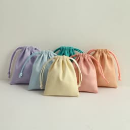 50Pcs Jewelry Flannel Drawstring Bag Velvet Suede Gift Packaging Pouch Ring Earring Bracelet Keychain Storage Pouch Candy Pocket