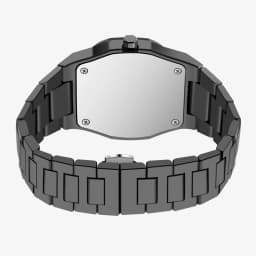 Men Watch Simple Arabic Numerals Middle Eastern Black Matte Oil Sensitive Plastic Waterproof Male Fashion Quartz Watches Tool
