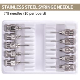Multiple Specifications of Animal Metal Injection Needles, Stainless Steel Syringes, Cattle Sheep Vaccine Injection Needles
