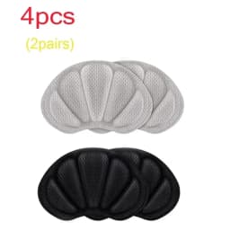 2/8PCS Heel Pads Lightweight for Sport Shoes Adjustable Cute Size Back Sticker Antiwear Feet Soft Pad Relief Anti-wear Cushions