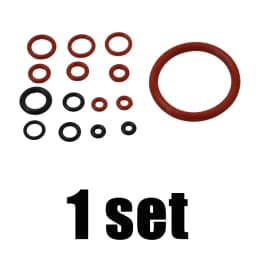1-5set O-Ring Seal Kit Silicone Gasket Tools For Food Grade Coffee Machine Brewing Group Spout Connector Maintenance Accessories