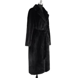 Mauroicardi Winter Long White Black Warm Thick Soft Flowy Fluffy Faux Fur Coat Women Sashes Loose Casual Furry Overcoat 2024