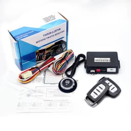 Universal Car Alarm Auto Start Stop System Remote Control Engine Ignition Autostart Kit Keyless Push Start System Car Accessorie