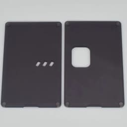 DIY Door Hinge Mounting Plate With Holes For Home Kitchen Cupboard for for BB Stubby aio RAGA SSPP switch panels Doors Furniture