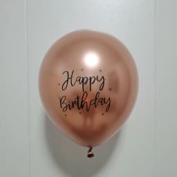 5Pc Happy Birthday Decoration Gold Rose Black 16 18 30 50 60 70 80 90 Years Birthday Party Digital Ballon Latex Party Supplies