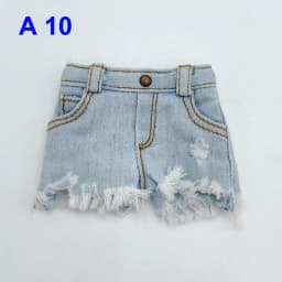 For Blythe Doll Clothes Bell-bottoms Jeans Pants for Ob24 Ob22 Azone Dolls Outfit