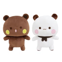 New 20cm Bubu And Dudu Panda Plush Doll Cute Cartoon Panda Doll Kawaii Plush Pillow Children'S Toy Christmas/Birthday Gift