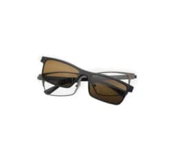 VCKA Square Myopia Glasses Sunglasses 2024 Magnet Clip Men Business Women Alloy Full Frame Custom Optics Eyewear -0.5 to -10
