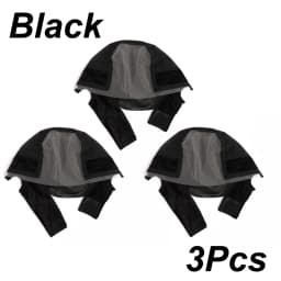 Female Headband Wig Cap Hd Lace Wig Cap For Wig Making U Part Wig Caps With Adjustable Velvet Wig Grip To Wear Wig Nude Hair Net