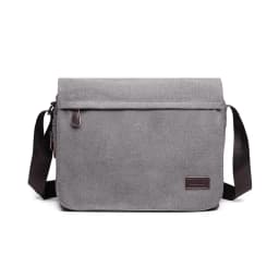 KONO Waterproof Canvas Messenger Bag For 13 Inch Laptop Durable, Practical For school And Work
