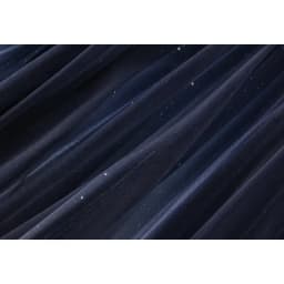 Starry Gradient Chiffon Pleated Long Skirt for Women, Solid Color 3-layer A-line High Waisted Autumn and Winter Big Swing Skirt