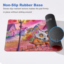 Kawaii Cubone Large Mouse Pad Gamer XXL Pc Keyboard Mouse Mat Tapis Souris Gaming HD P-Pokemons Rubber Mousepad Desk Accessories