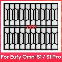 Fit For ( Eufy Omni S1 / S1 Pro / T2071 / T2080 ) Part Accessory Main Side Brush Mop Hepa Filter Dust Bag Replacement Kit