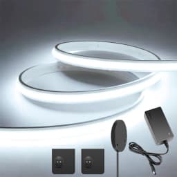 Latest 24V Solid COB Neon LED Strip Light With Wireless PIR Motion Sensor Switches Pure Silicone Gel Tube Waterproof High Bright