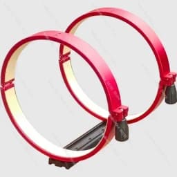 63-230mm Heavy Duty Telescope Mirror Mounting Ring Precision Aluminum Clamp for Astronomical Tube Optics