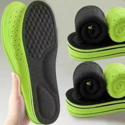 2/20pcs Memory Foam Orthopedic Insoles Unisex Deodorizing Insole Shoes Sports Absorbs Sweat Soft Antibacterial Shoe Accessories