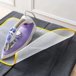 1pc Cloth Protective Press Mesh Insulation Ironing Board Mat Cover Against Pressing Pad Mini Iron Random Colors