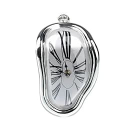 2023 New Novel Surreal Melting Distorted Wall Clocks Surrealist Salvador Dali Style Wall Decororation Home Garden Clock