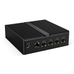 Intel Celeron J6412 Soft Router Fanless Mini PC 4x Intel i226 2.5G LAN HD DP pfSense 4G/5G Firewall Appliance ESXI AES-NI