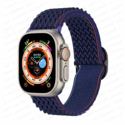 Scrunchie Strap for Apple watch band 40mm 44mm 41mm 45mm 38mm 49mm 45 mm Elastic Nylon bracelet iWatch series 8 se 7 6 5 3 Ultra