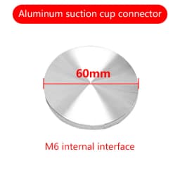 Reciprocating Linear Motor Parts M6 Suction Cup Adapter 3XLR Extension Rod for Telescopic Linear Actuator Attachment Holder