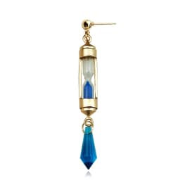 Anime Vanitas Earrings The Case Study of Vanitas No Karte Props Hourglass Earrings Ear Cuff Cosplay Jewelry Ear Studs Gifts