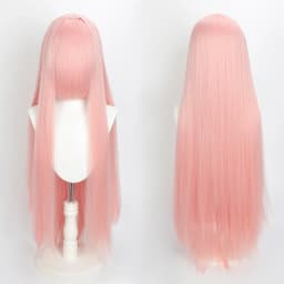 100cm Colourful Wig Long Staight Cosplay Anime Costume Party Wigs Synthetic Heat Resistant Wig