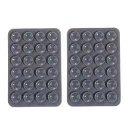 2Pcs Double Side Silicone Suction Pad For Mobile Phone Fixture Suction Cup Backed Adhesive Sucker Fixed Pad
