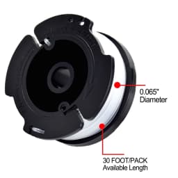 Grass Trimmer Spool For Black & Decker Grass Trimmer Cap AF100 GL280 GL301 GL425 GL430 GL545 GL555 GLC13 GLC2500 GL4525 GL5028